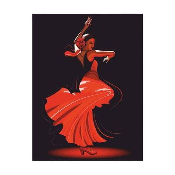 Nástěnný obraz na plátně Tango, 30 x 40 cm