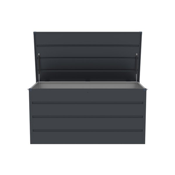Antracitový zahradní úložný box Max F – Rojaplast-image-3