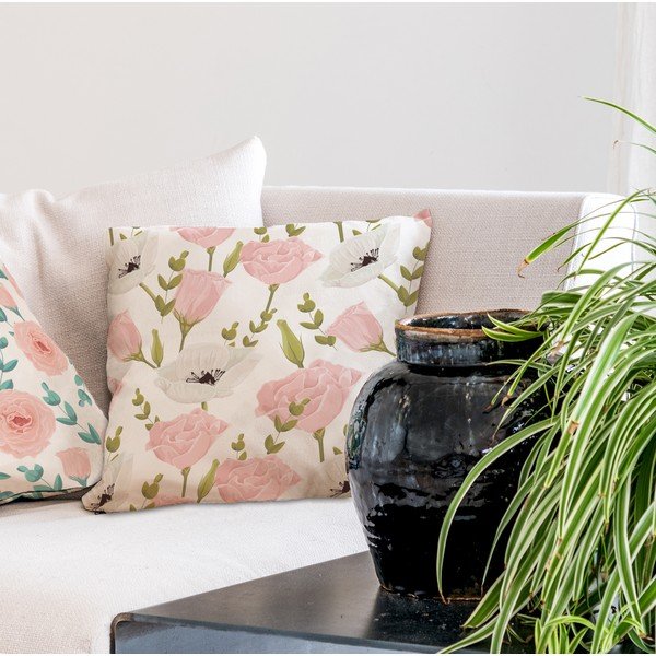 Povlak na polštář 45x45 cm Soft Roses – Butter Kings-image-1