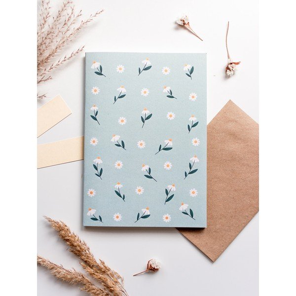 Nelinkovaný sešit z recyklovaného papíru A5 s motivem Sedmikrásky Printintin, 60 stran-image-1