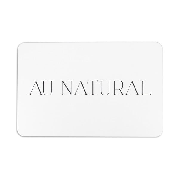 Bílá koupelnová předložka z křemeliny 39x60 cm Au Natural – Artsy Doormats