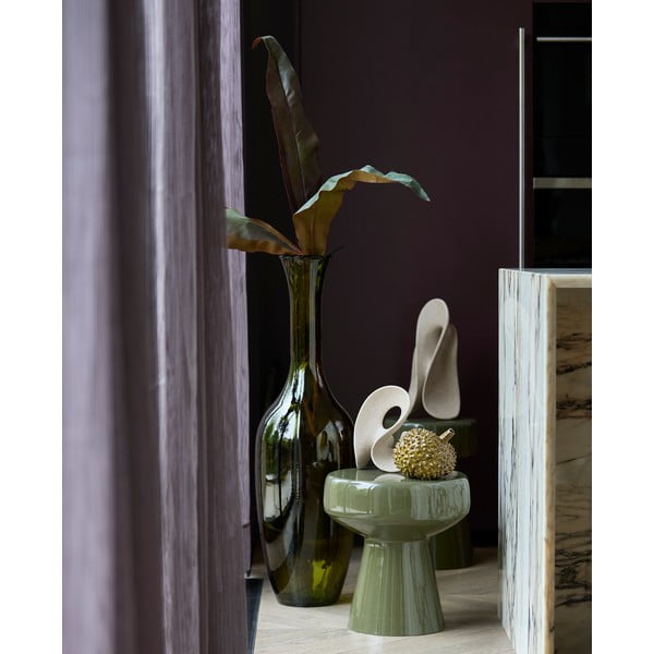 Kovový kulatý odkládací stolek ø 38 cm Dakwa – Light & Living-image-1