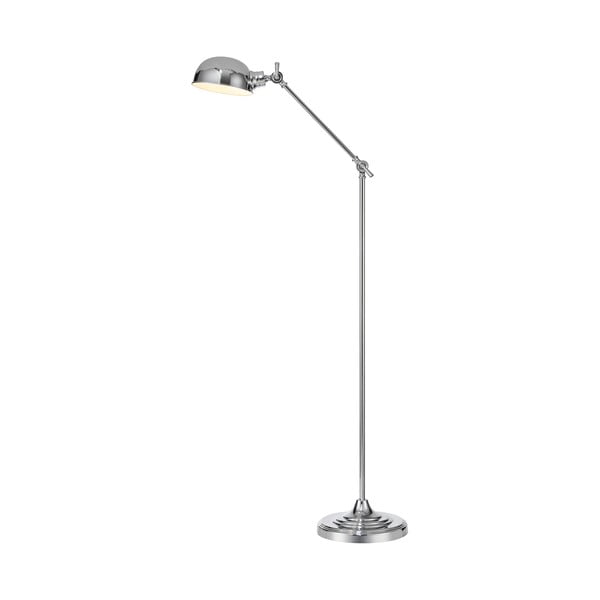 Stojací lampa ve stříbrné barvě (výška 143 cm) Portland – Markslöjd