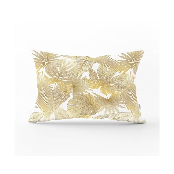 Dekorativní povlak na polštář Minimalist Cushion Covers Gold Leaf, 35 x 55 cm
