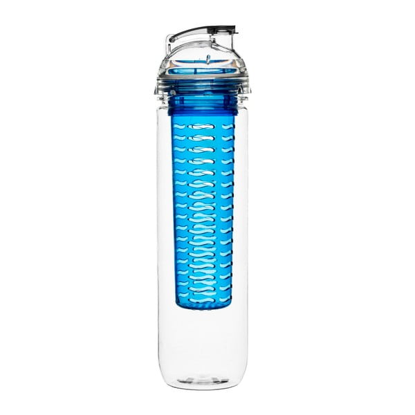 Modrá lahev s difuzérem Sagaform Fresh, 800 ml
