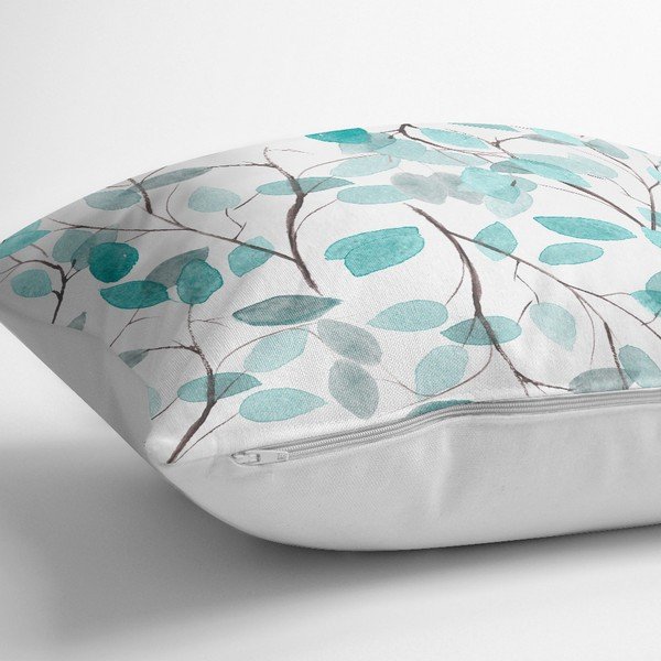 Povlak na polštář s příměsí bavlny Minimalist Cushion Covers Leaves, 45 x 45 cm-image-2