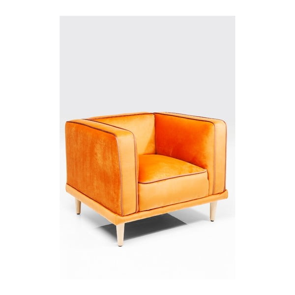 Oranžové křeslo Kare Design Chill Out