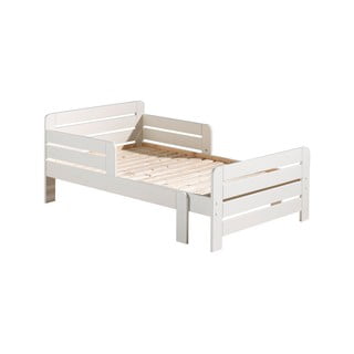 Bílá rostoucí postel Vipack Jumper White, 90 x 140/200 cm