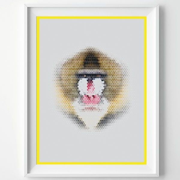 Plakát Monkey, A3