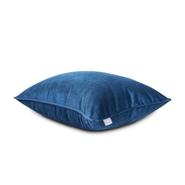 Modrý povlak na polštář WeLoveBeds Royal, 50 x 50 cm-image-1