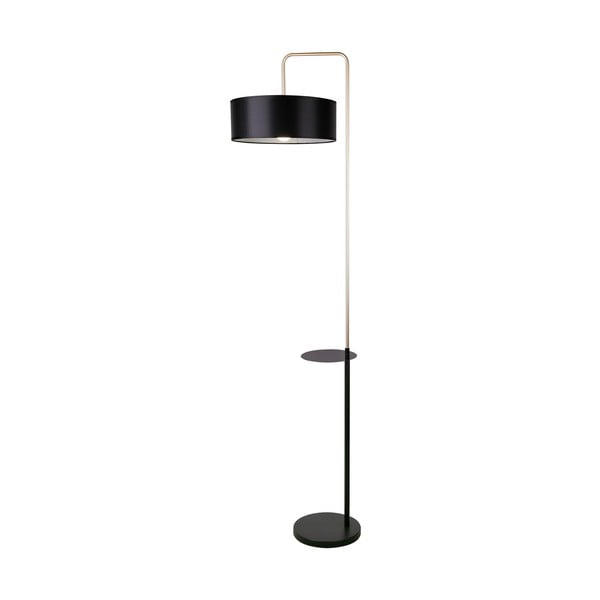 Černá stojací lampa (výška 172 cm) Impact – Candellux Lighting