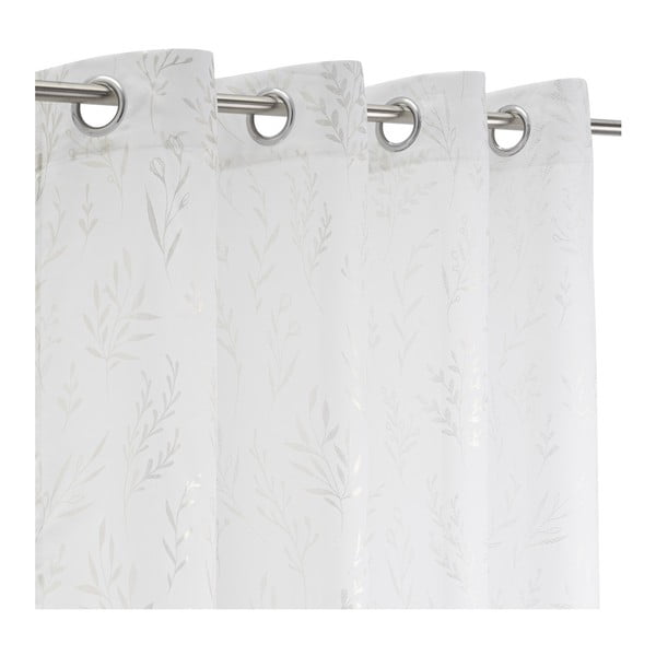Bílá/ve stříbrné barvě záclona 140x260 cm Buds – Casa Selección-image-2
