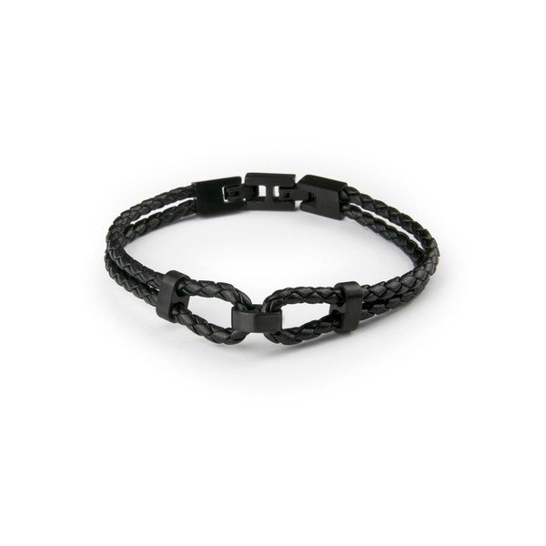 Pánský náramek z pravé kůže Monomen Henne