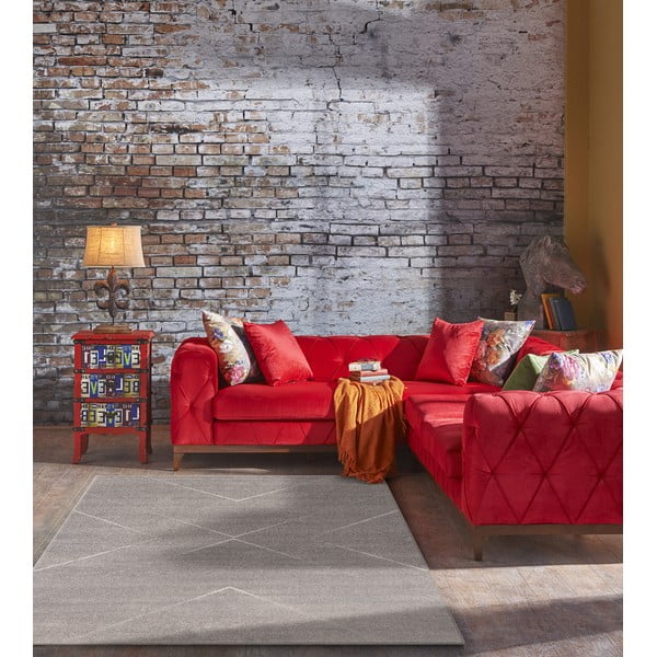 Šedý koberec 80x160 cm Lori – FD-image-1