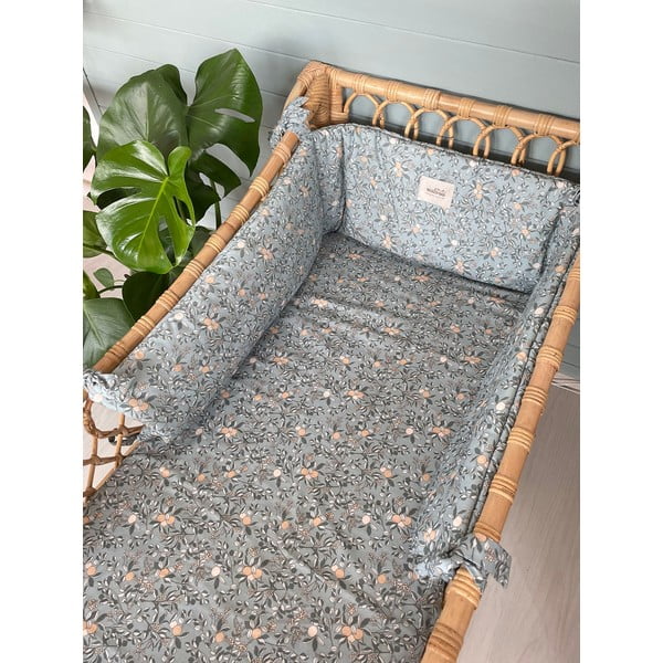 Mantinel do postýlky 210 cm Garden Fruits – Malomi Kids-image-1