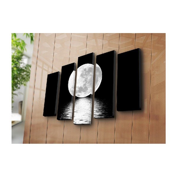 Vícedílný obraz White Moon, 105 x 70 cm-image-2