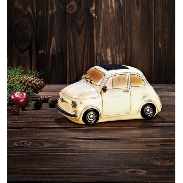 Bílá stolní světelná dekorace ve tvaru auta Markslöjd Nostalgi Ford 500-image-1