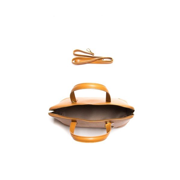 Kabelka Smooth Cognac-image-3