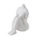 Soška z polyresinu (výška 14 cm) Sitting Woman – Mette Ditmer Denmark