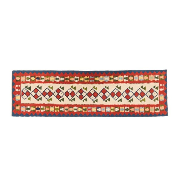 Ručně tkaný koberec Navaei & Co Kilim Azero Astara 073, 289 x 78 cm