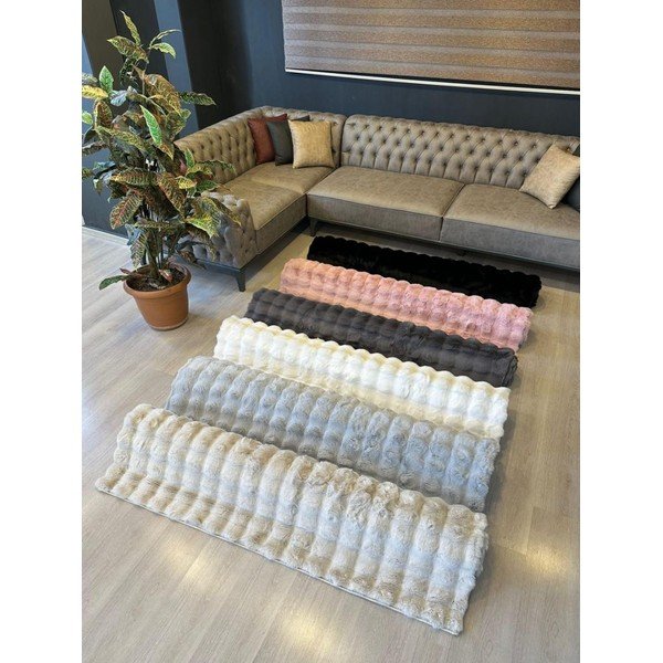 Černý pratelný koberec 150x230 cm Bubble Black – Mila Home-image-4