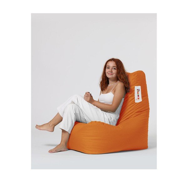 Oranžový sedací vak Diamond – Floriane Garden-image-2