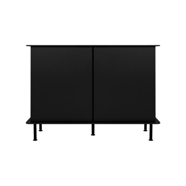 Černá komoda s dírou na kabely 120x88x50 cm Suumo – noo.ma-image-2