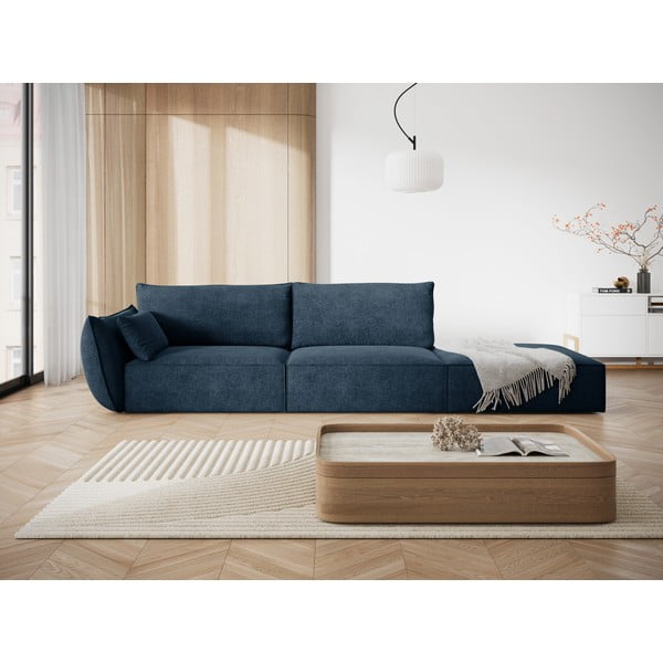 Tmavě modrá lenoška (levý roh) Vanda – Mazzini Sofas-image-1