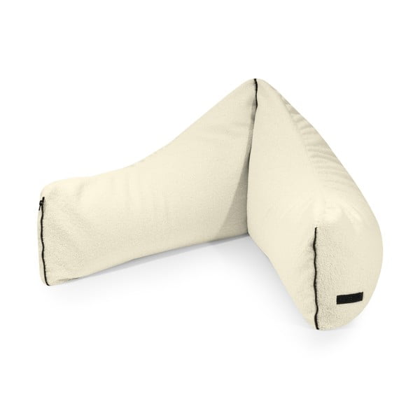 Světle šedý dětský sedací vak z textilie bouclé Clip Clap 90 – SLOWDOWN-image-2