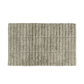 Zelenobéžová koupelnová předložka 80x50 cm Tiles - Zone