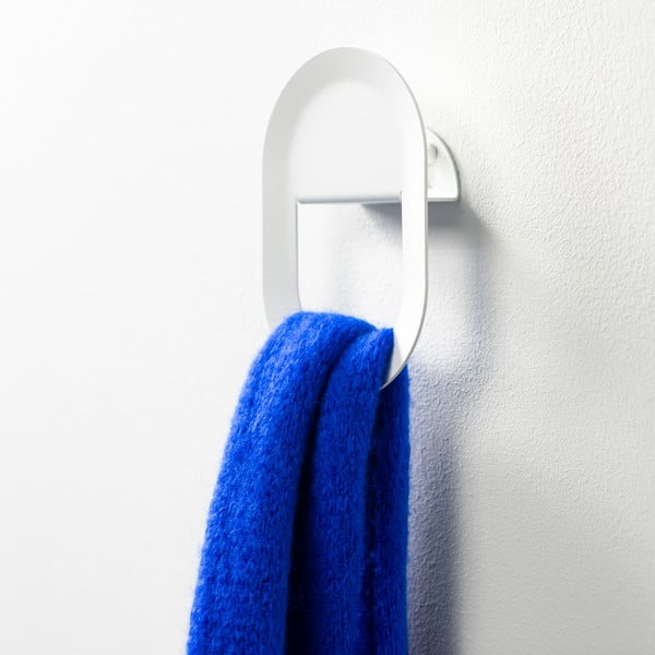 Bílý nástěnný ocelový háček Coucou – Spinder Design-image-2