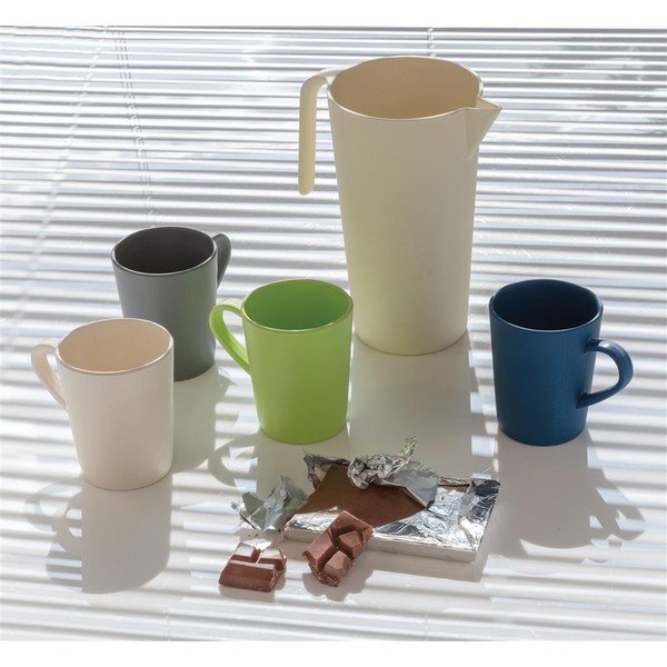 Bílý bambusový hrnek XD Collection, 360 ml-image-1