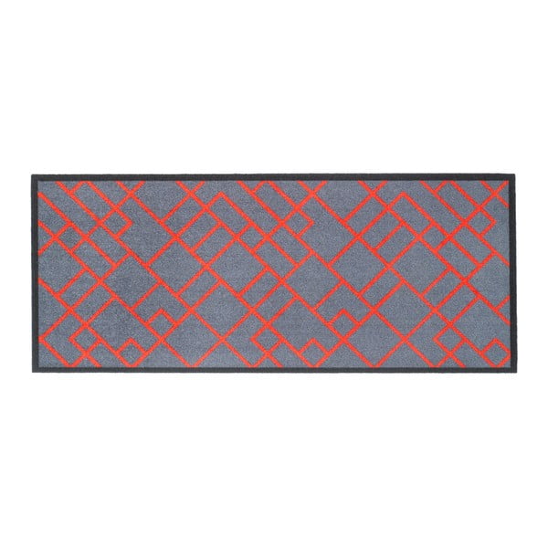 Rohožka Hamat Brick Red & Grey, 50 x 120 cm