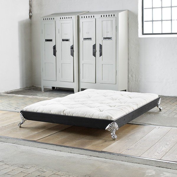 Postel Karup Eagle Black,  140x200 cm