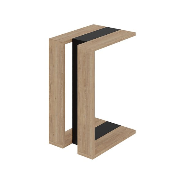 Odkládací stolek v dekoru dubu 40x30 cm Macha – Marckeric-image-2