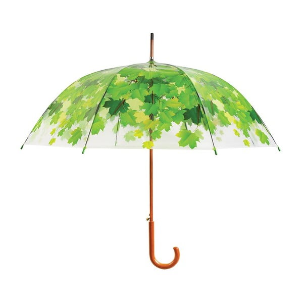 Deštník Ambiance Feuilles, ⌀ 92,5 cm