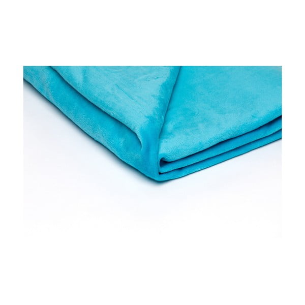 Modrá deka z mikroplyše 150x200 cm Micro – My House-image-1