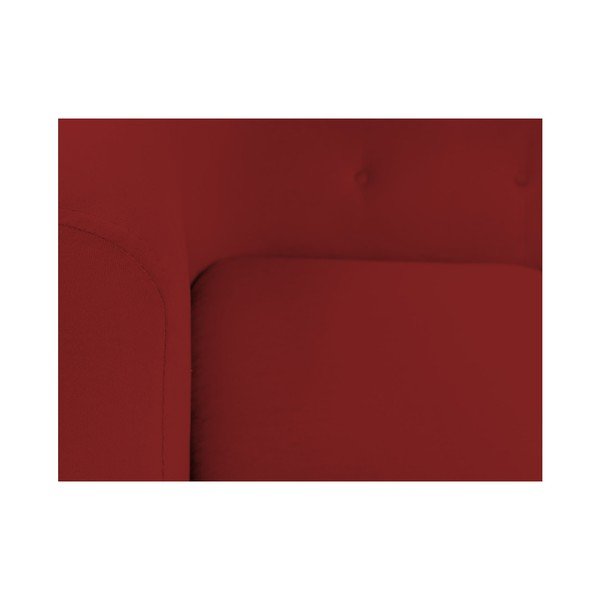 Červená pohovka Kooko Home Love, 175 cm-image-4
