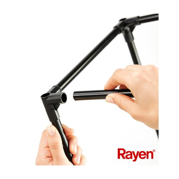 Šedá látková šatní skříň 105x161 cm – Rayen-image-3