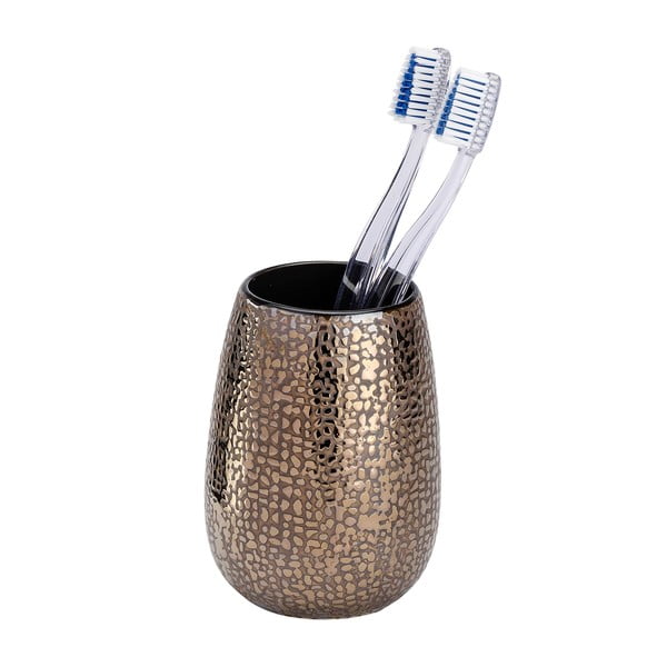 Keramická sada doplňků do koupelny v bronzové barvě Marrakesh – Wenko-image-3