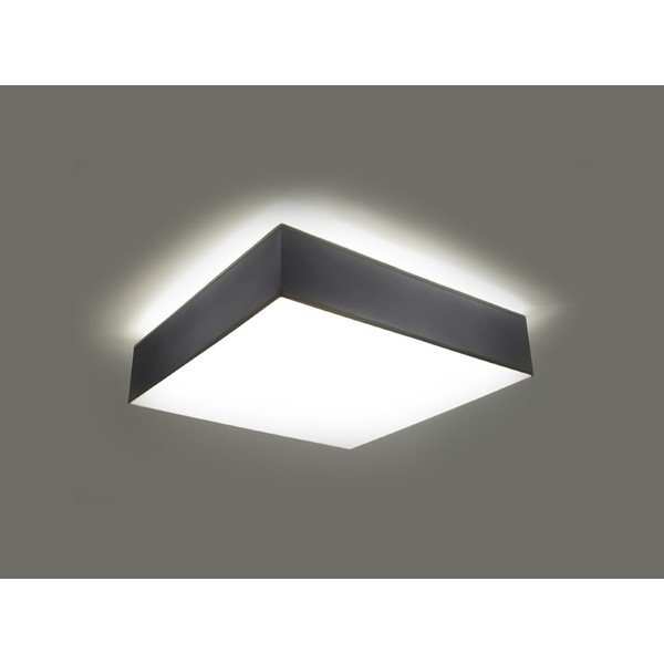 Šedé stropní svítidlo 25x25 cm Mitra – Sollux-image-3