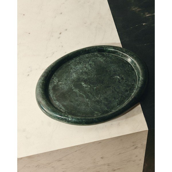 Mramorový dekorační tác 23x30 cm Lenorel – Kave Home-image-1