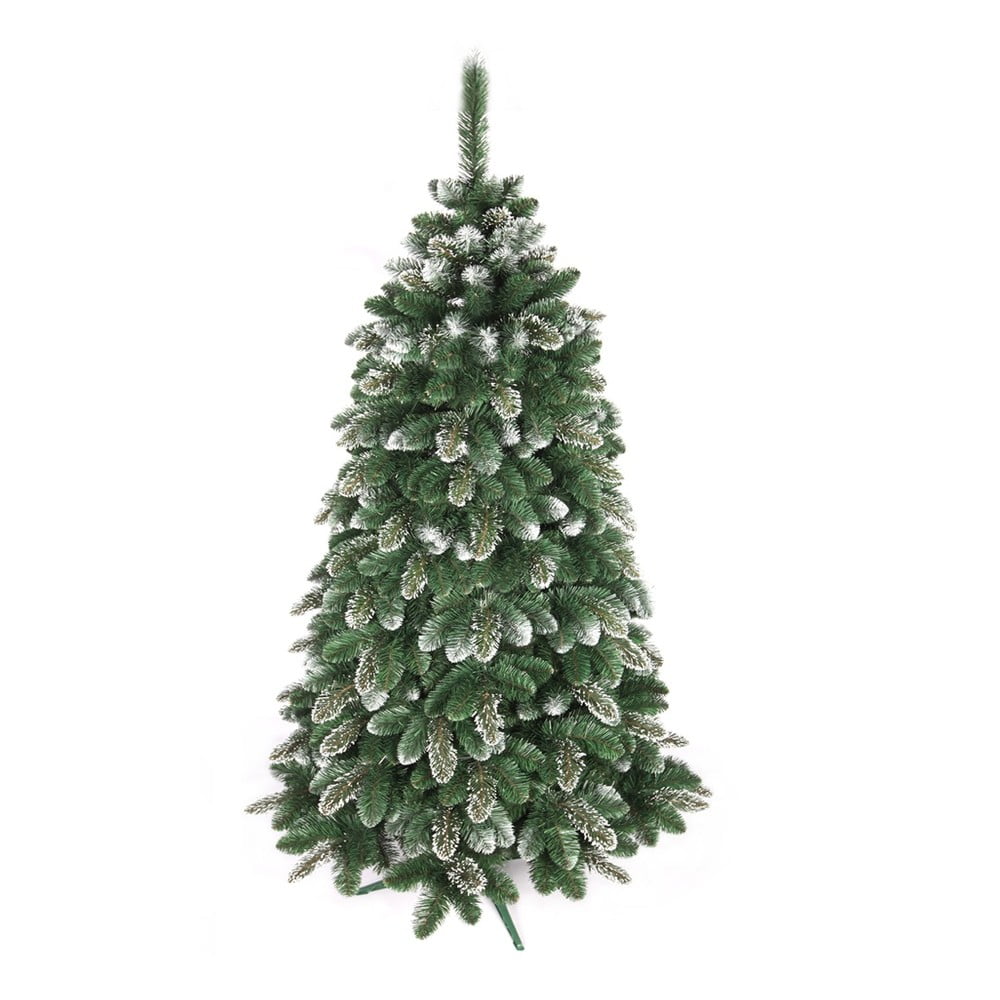 Umělý vánoční stromeček zasněžená borovice, výška 220 cm