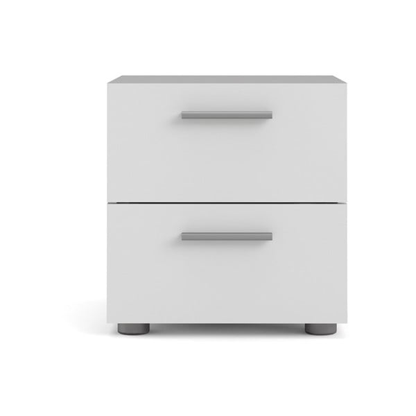 Bílý noční stolek Pepe - Tvilum-image-2