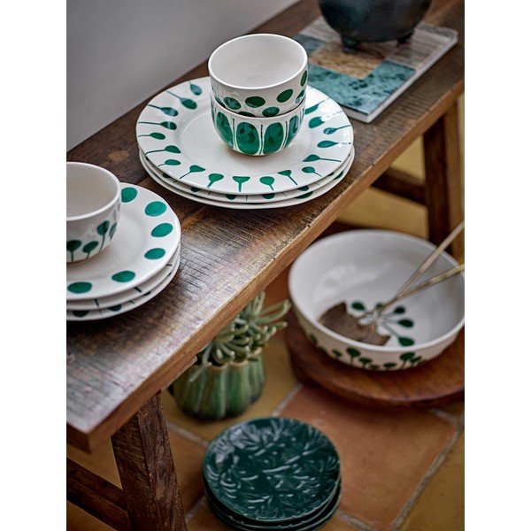 Dřevěná zahradní lavice v přírodní barvě Brosse – Bloomingville-image-4