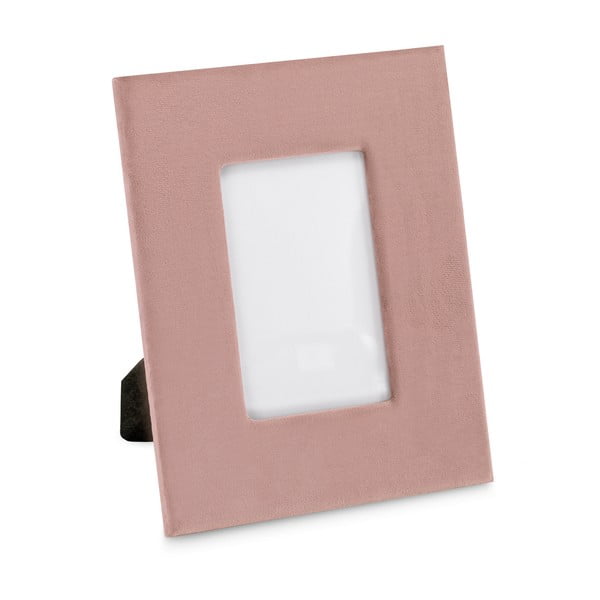 Růžový plastový stojací rámeček 19x24 cm Velvo – Restilo