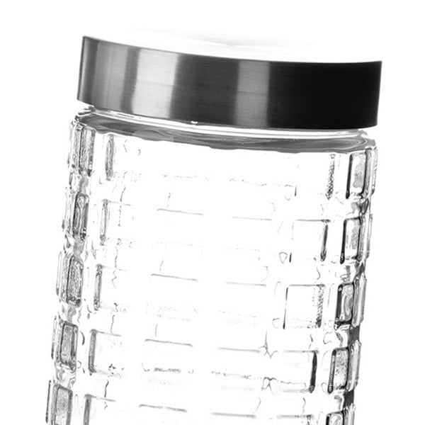 Skleněné dózy na potraviny v sadě 2 ks – Casa Selección-image-1