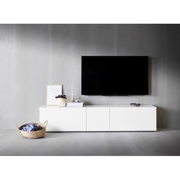 Bílý TV stolek 225.8x49.2 cm Edge by Hammel - Hammel Furniture-image-1
