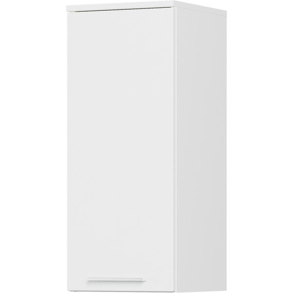 Bílá závěsná koupelnová skříňka 30x73 cm Arvada – Germania-image-1