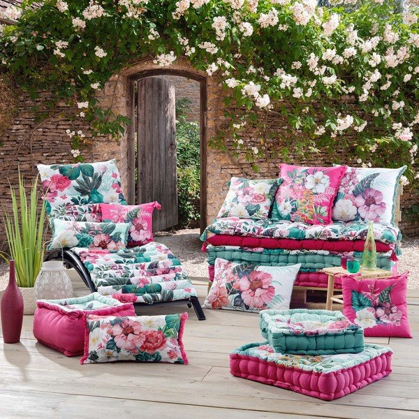 Zahradní podsedák na lehátko 60x180 cm Anabella – douceur d'intérieur-image-2